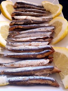 Una foto de Boquerones en freidora de aire Cosori, sin harina