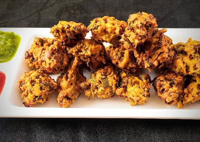 Simple Way to Make Ultimate Spring onion pakoda