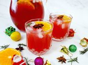 A picture of christmas punch