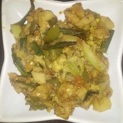 A picture of Party style mix veg.
