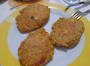 Una foto de Tortillas de plátano verde con queso 🧀 🥙