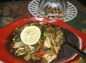 Foto resep Sawi putih saos raja rasa 😋