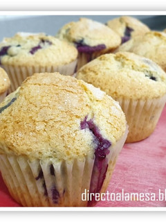Una foto de Muffins de arándanos