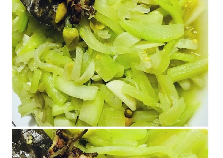 Resep Si Hijau Labu Siam tumis simple #BikinRamadhanBerkesan Anti Gagal