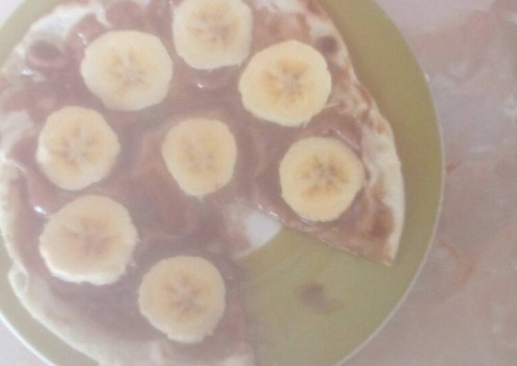 Resep Pizza coklat + pisang, Menggugah Selera