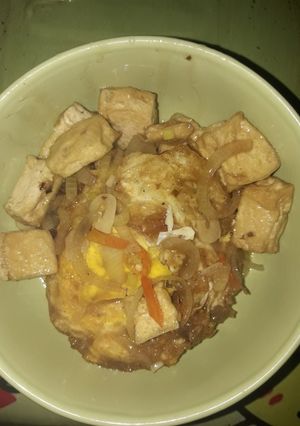 Foto resep Tahu telur saos tiram