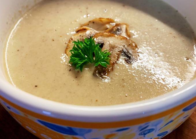 Resep Creamy Mushroom Soup Oleh Simplyfood Cookpad