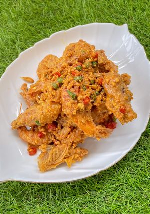 Foto resep Udang Crispy Saus Telur Asin