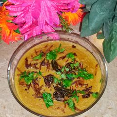 A picture of Quick chicken haleem/daleem.