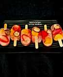 Lemon Shikanji Mix Fruits Ice Candy Popsicles