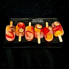 A picture of Lemon Shikanji Mix Fruits Ice Candy Popsicles.