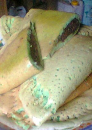 Foto resep Martabak lenggang pandan coklat