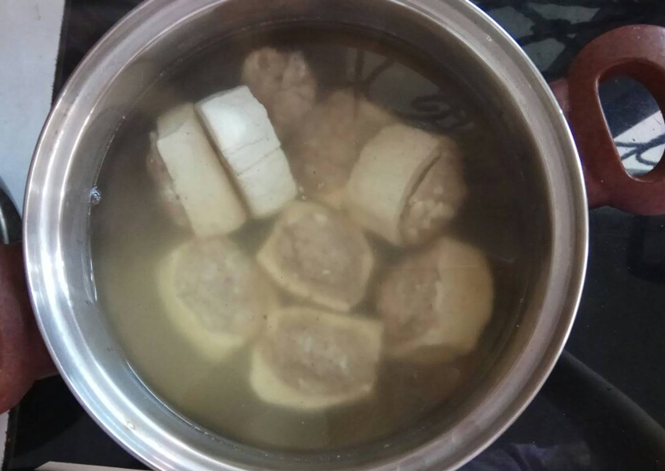Tahu Kok kuah (baso tahu)