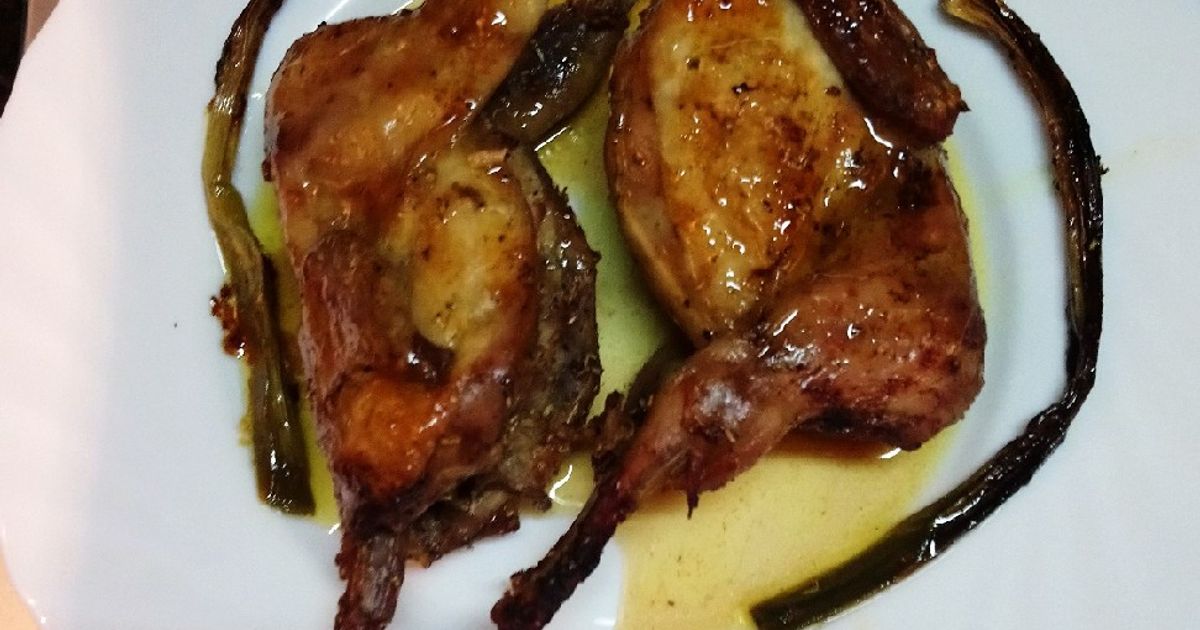 Codornices Rellenas De Verduras Receta de NELI- Cookpad