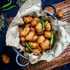 A picture of Urad dal & oats bites.