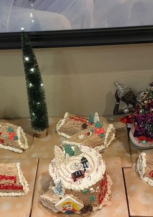 A picture of Buche de Noel.