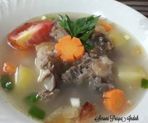 Resep Terbaik Sup Buntut Sapi Gurih Mantul