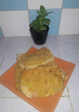Una foto de Milanesa jamón y muzzarella