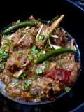 Spicy mutton masala