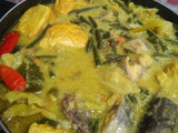Gulai Tongkol Tahu Kol Kacang Panjang