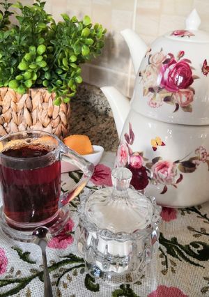 صورة لوصفة شاي تركي
