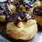 Profiteroles con crema pastelera