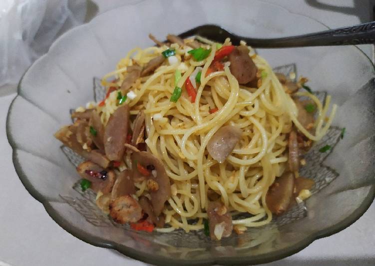 Spaghetti lidah nusantara