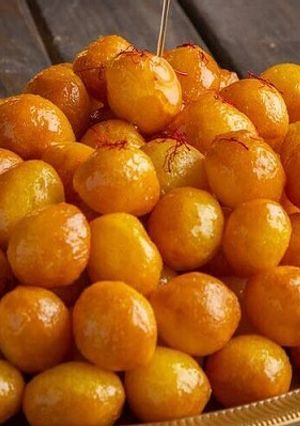 صورة لوصفة لقيمات
