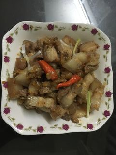 Hình của món Thịt ba chỉ kho.
