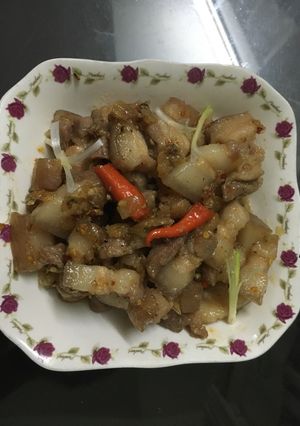 Hình của món Thịt ba chỉ kho.