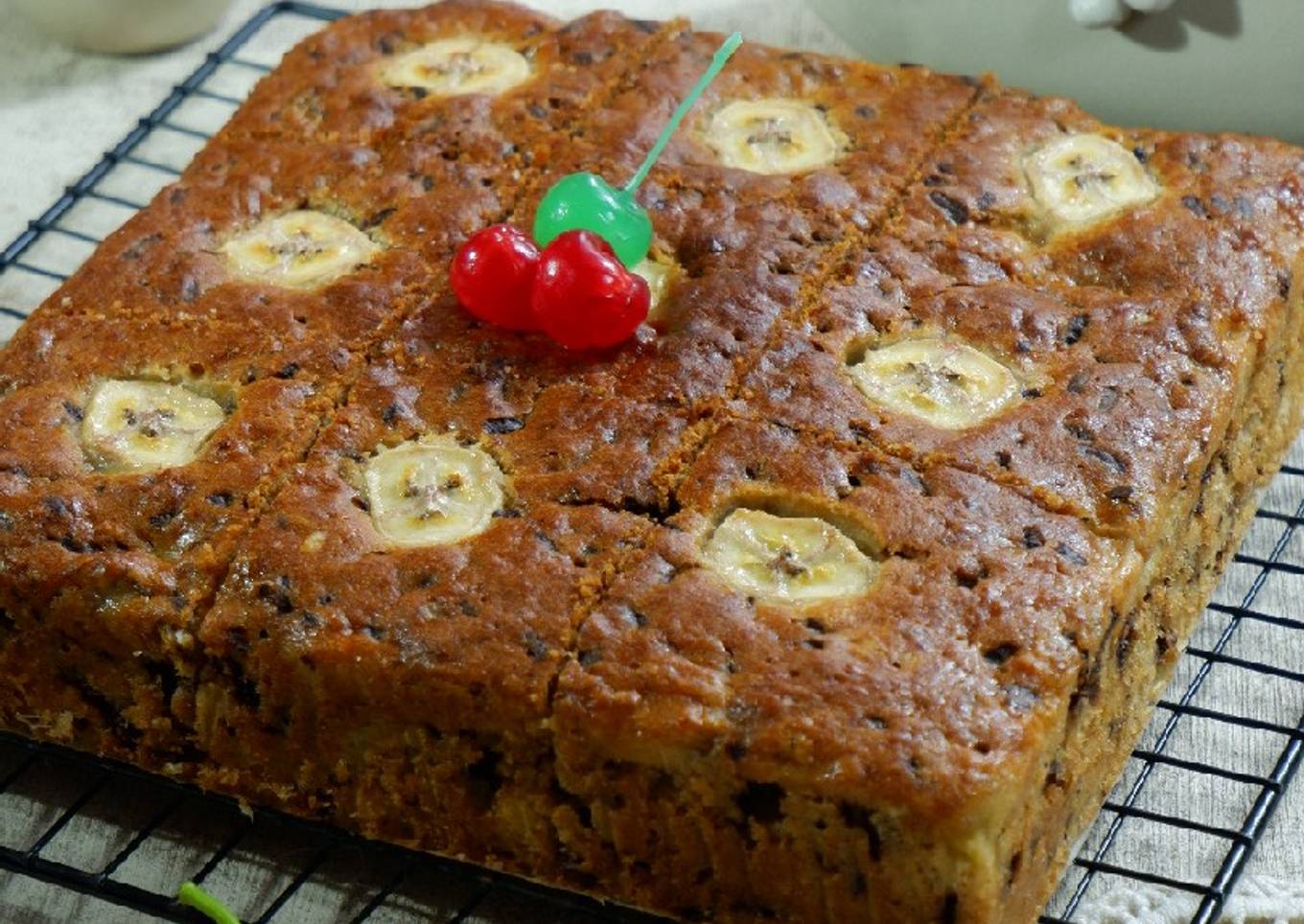 Bolu Pisang Kepok-Meses