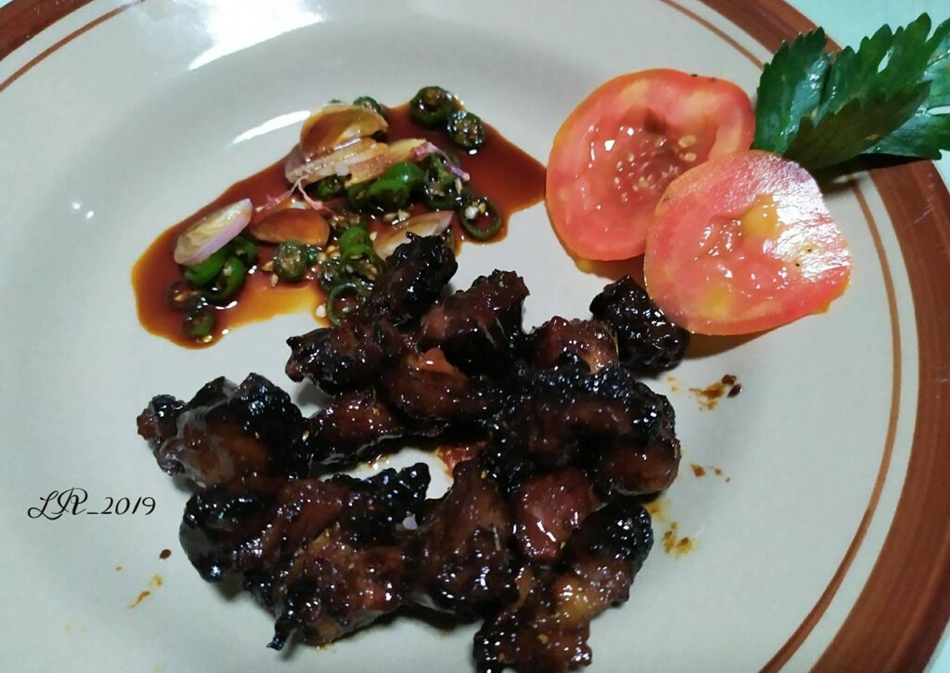 Sate Sapi Goreng