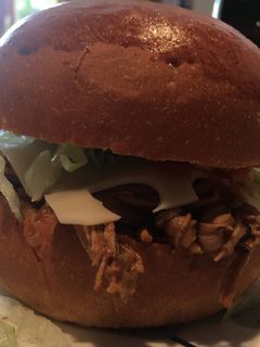 Pulled pork szendvics recept fotója
