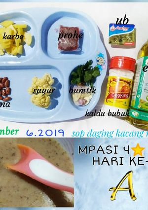 Foto resep Mpasi 4⭐ 6mo hari ke 10