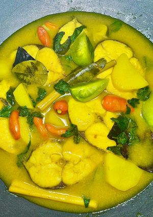 Foto resep 99.) ikan kuah kuning asam
