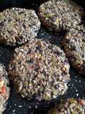 Hamburguesas de porotos negros