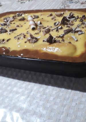 Una foto de Postre de vainillas 💕👍