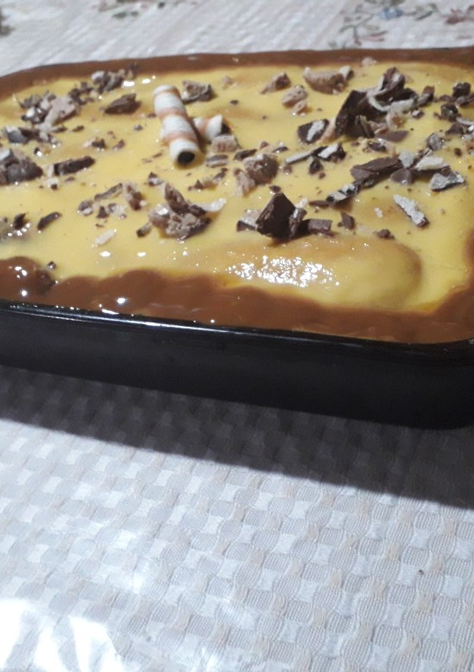 Una foto de Postre de vainillas 💕👍