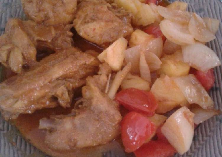 Resep Ayam masak nanas, Enak Banget