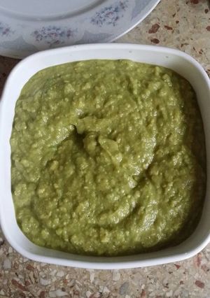 Una foto de Guacamole al vino