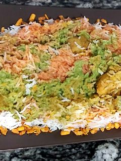 A picture of Rainbow pulav.