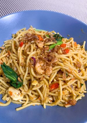 Foto resep Spaghetti Tek Tek Pedas