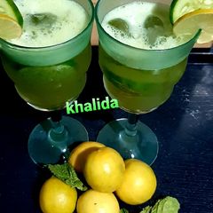 A picture of Minty cucumber lemonade.