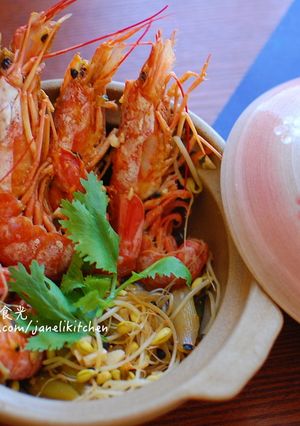 百香酸辣紙蒸蝦 [鮮之流] 的食譜成品照片