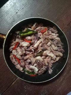 Foto resep Tumis Cumi Simpel