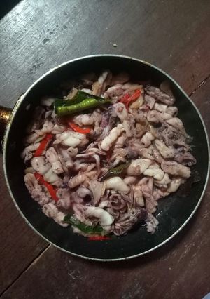 Foto resep Tumis Cumi Simpel