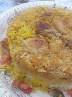 صورة لوصفة رز كابلي بطريقتي😉