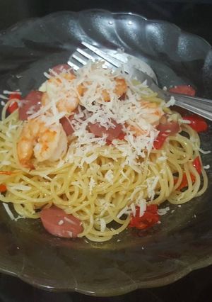Foto resep Spaghetti Aglio Olio