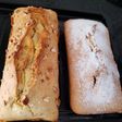 Budín de nuez, almendras y dulce de leche