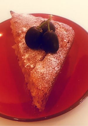 A picture of Milopita (Greek Apple Cake).